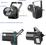 wecan Disco Ball Spotlight LED Pinspot Light 3W White Stage Beam view 3