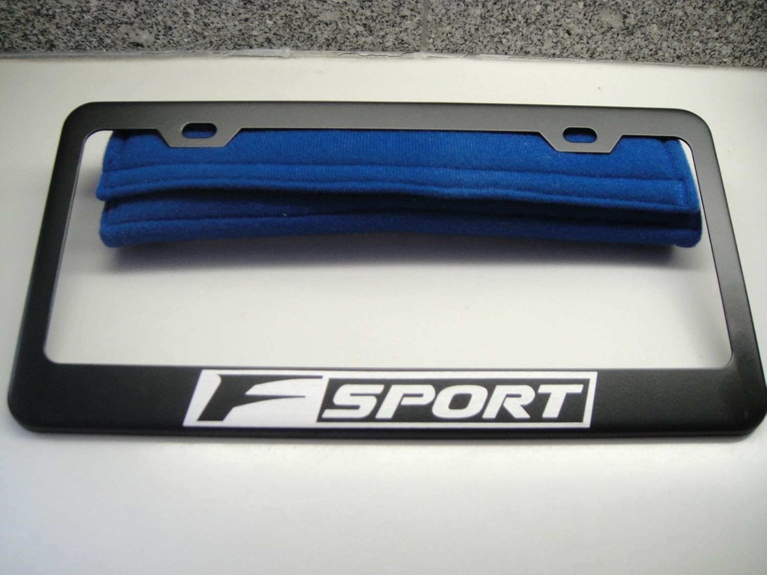 F SPORT MATT BLACK LICENSE PLATE FRAME Everything Else