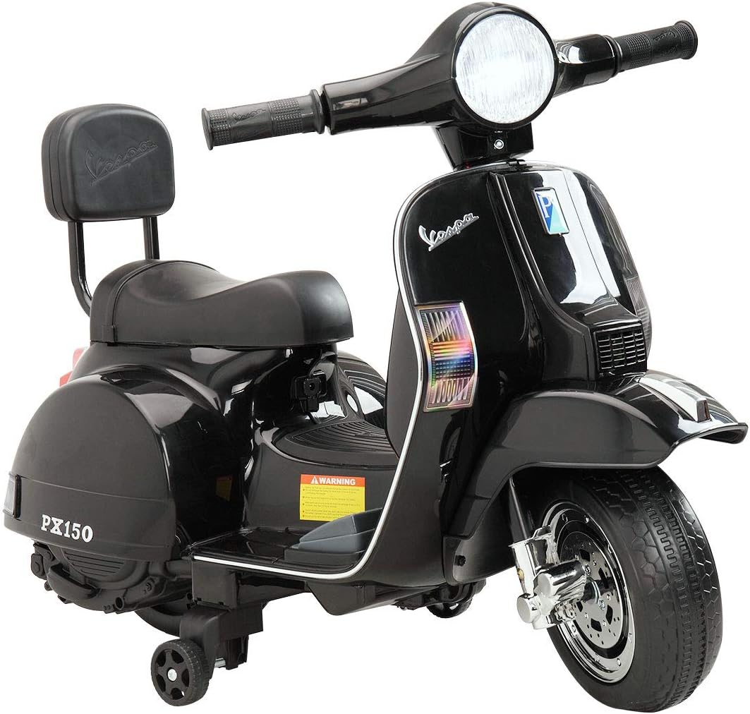 childs electric vespa scooter