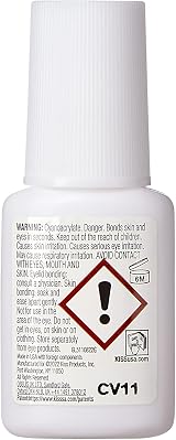 KISS Powerflex Brush-On Nail Glue, Ultra Hold False Nails, Repairs Breaks view 10