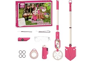 KOALA DIARY Outdoor Adventure Metal Detector for Kids Toys Set,Outdoor Beach Toys for Kid, with Shovel,Compass, etc.Kids Metal Detector Gift Toys for Ages 3+