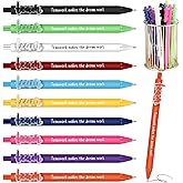 Sayglossy 20 Pcs Teamwork Appreciation Gift Team Ballpoint Pens with Inspirational Quotes Week 2026 Thank You Gifts for Coworker Staff Employee Office Party Favors