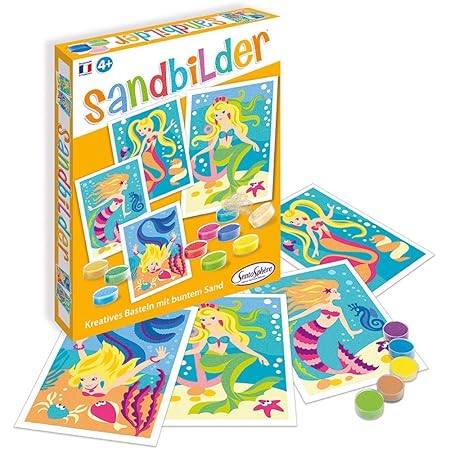 Sandbilder Meerjungfrauen (d)