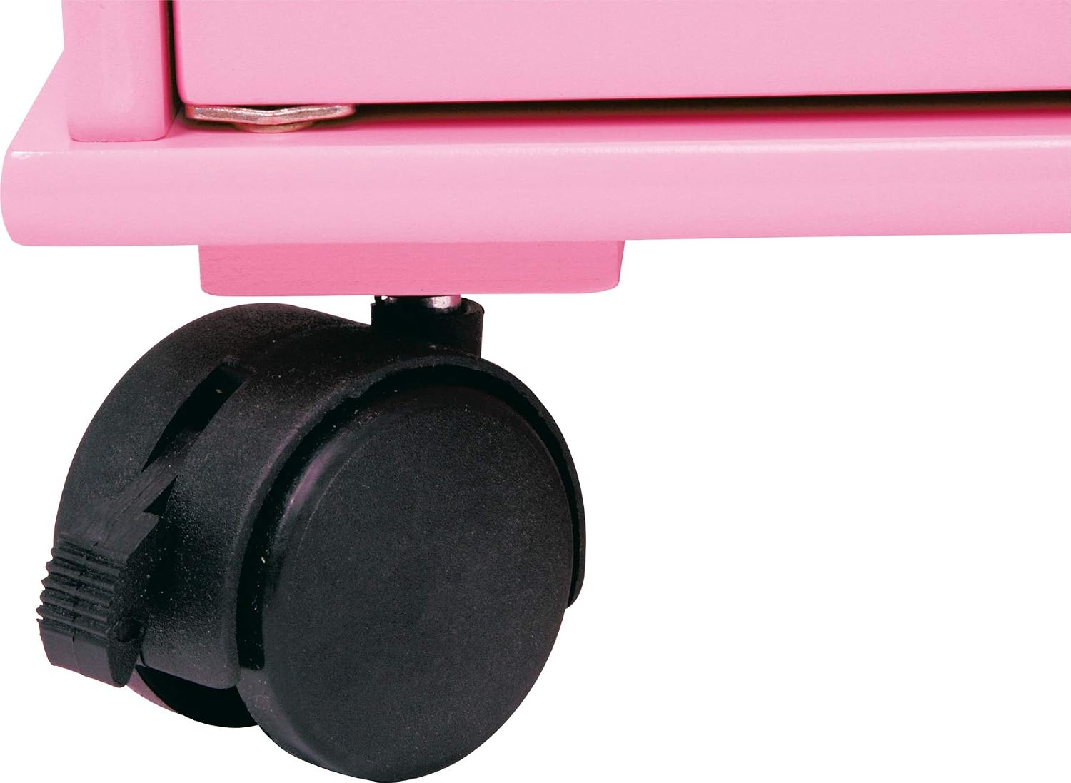 small foot 2880 doll wardrope, doll furniture made of wood, can be slid on wheels, from 3 years on, Pink, 46 x 25 x 66 cm - Image 4