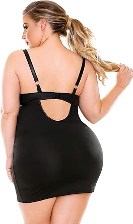 plus size vinyl dress