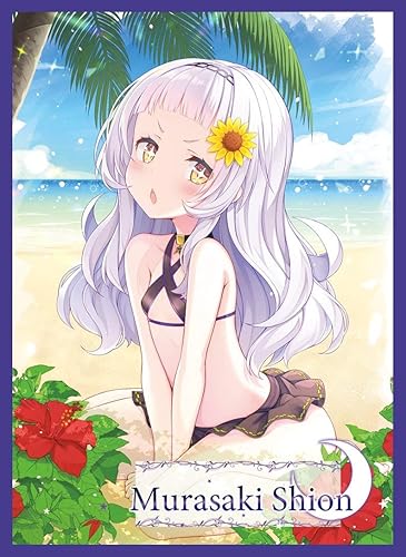 Amazon 白詰草 カードスリーブ Vtuber 紫咲シオン Illust 笹倉 紅葉 Comic1 17 トレカ 通販