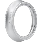 Normcore 58mm Espresso Dosing Funnel V2, Magnetic Dosing Ring, 18mm Anodized Aluminum with 15 Neodymium Fit 58 mm Bottomless Portafilter, Silver