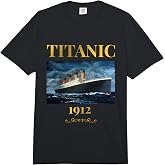 Titanic 1912 Sailing Boat Cruise Ship Comfort Colors Adult Heavyweight T-Shirt