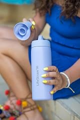LifeStraw Go Series Double Wall 18 oz Vacuum Insulated Water Bottle Icelandic view 4