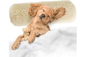 MABOZOO Dog Calming Pillow for Anxiety Relief, Neck Pillow for Large and Medium Dogs, Bed Pillow for Joint Relief Sleeping Improve,Machine Washable