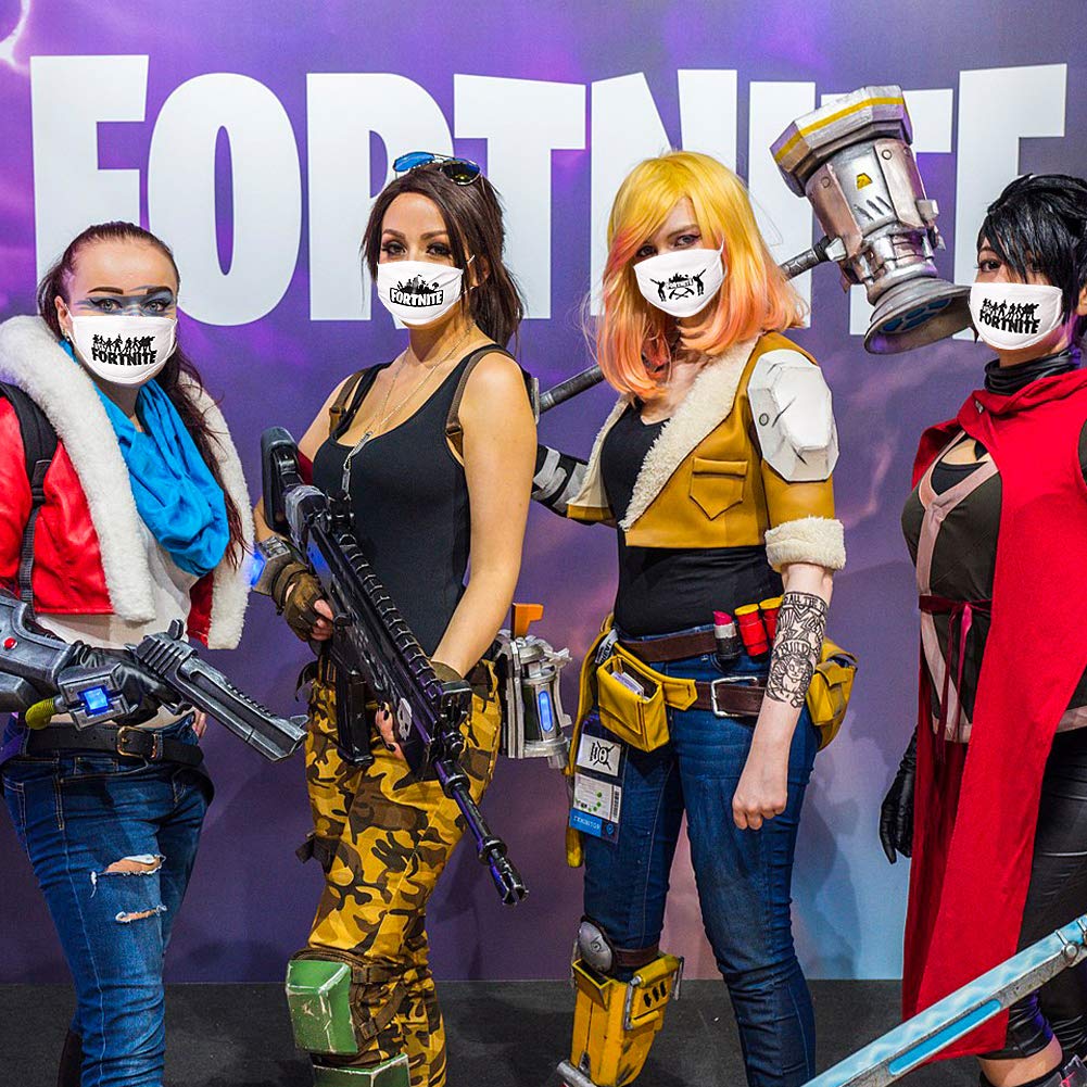 Fortnite Mouth Mask Cotton Anti-dust Face Mouth Mask Fortnite Battle ...