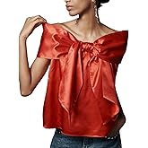 Women's Bow Front Sleeveless Off The Shoulder Pleated Cami Tank Crop Tops Strapless Velvet Peplum Top