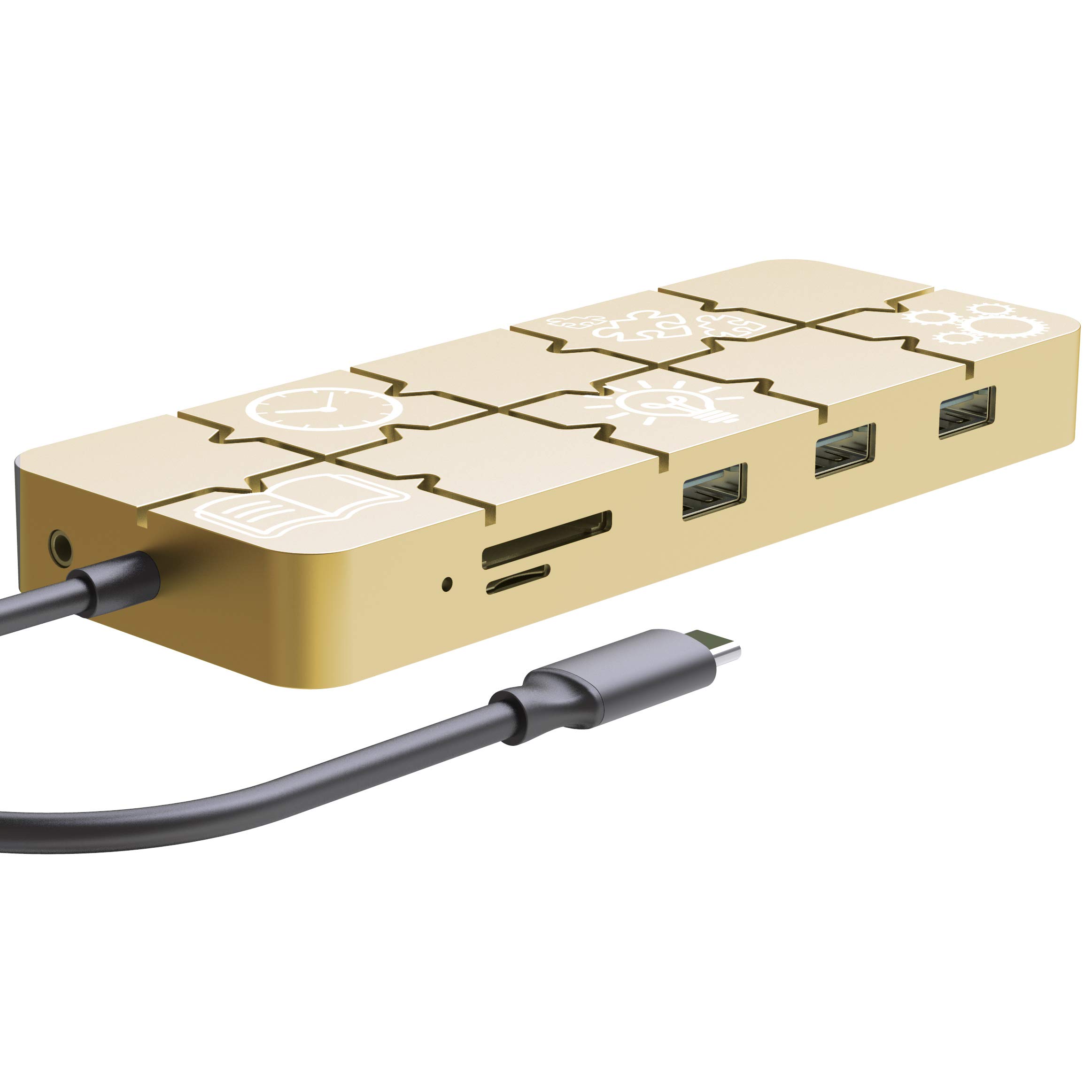 Laptop Docking Station, USB C PD Charging