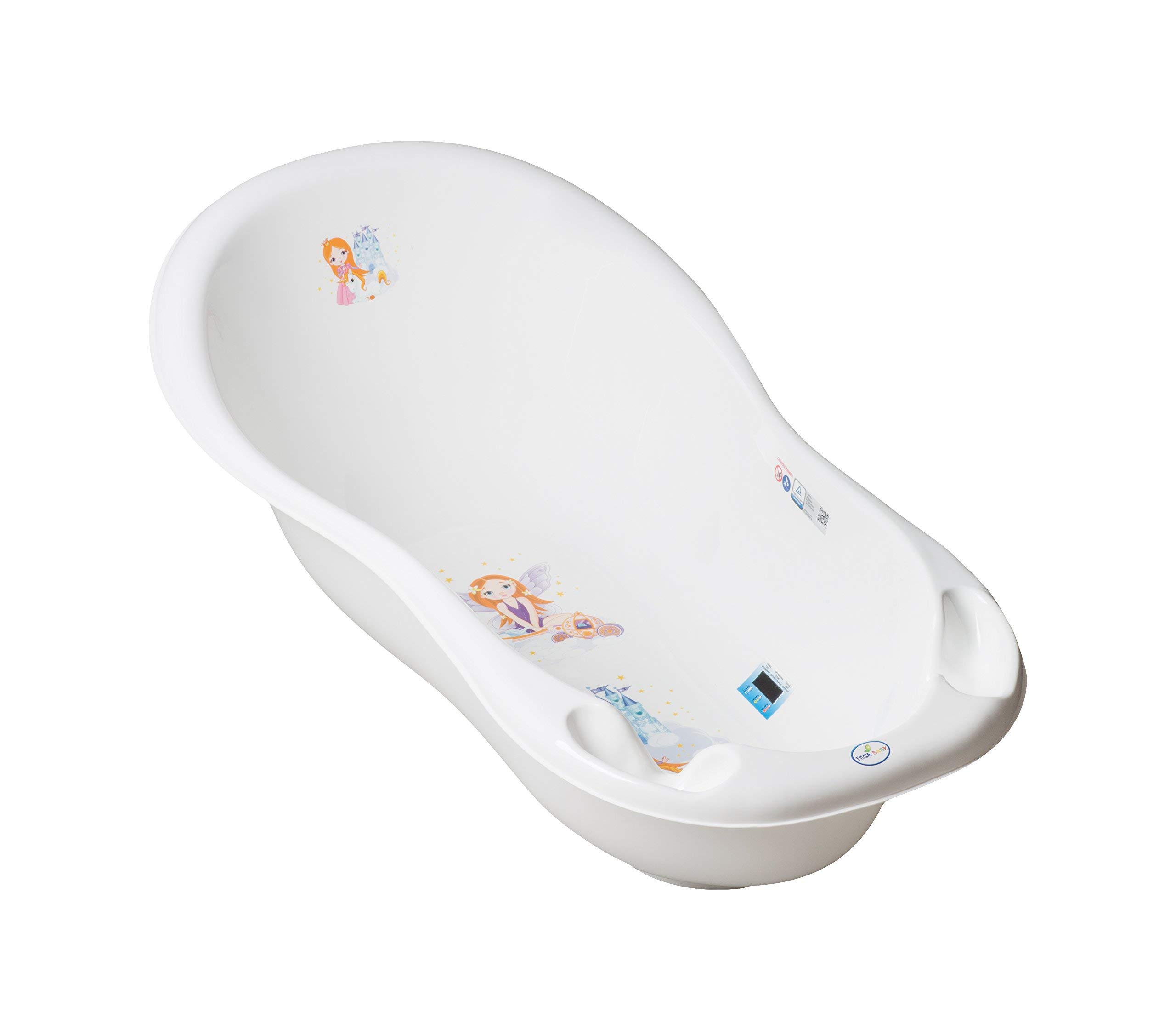 infant tub with thermometer