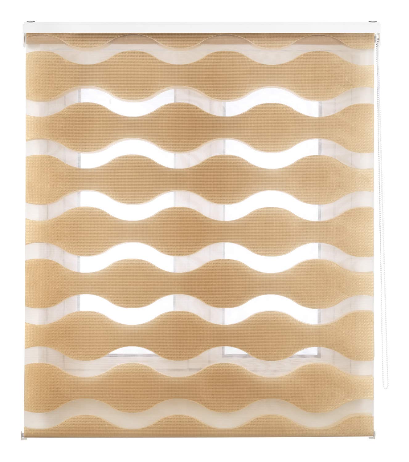 Blindecor Mediteranian Roller Blind, Beige, 100 x 180 cm, 63184534