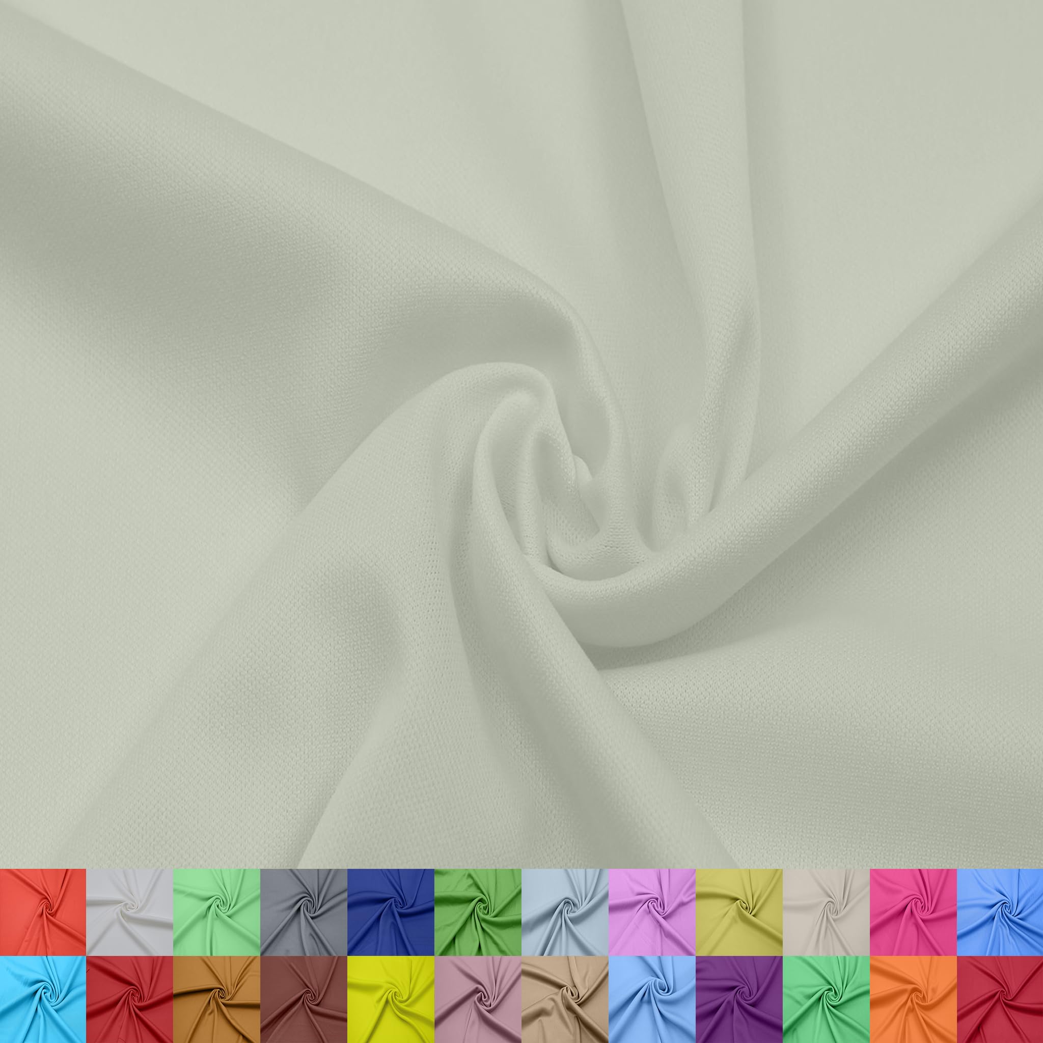 Texco Inc 60" Wide 100% Polyester Interlock Lining