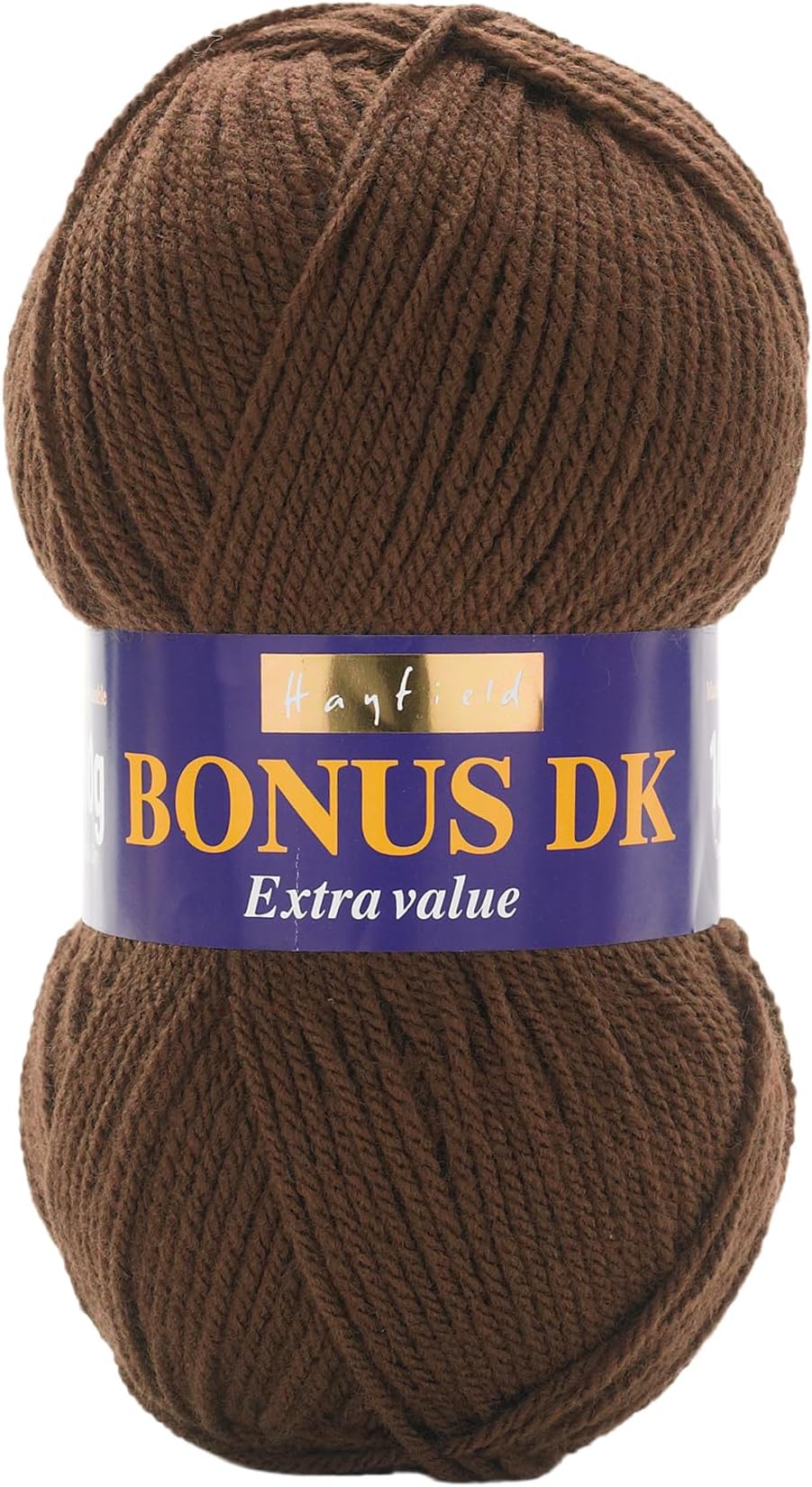 Sirdar Hayfield Bonus DK Yarn, Chocolate 947, 100g Premium Acrylic