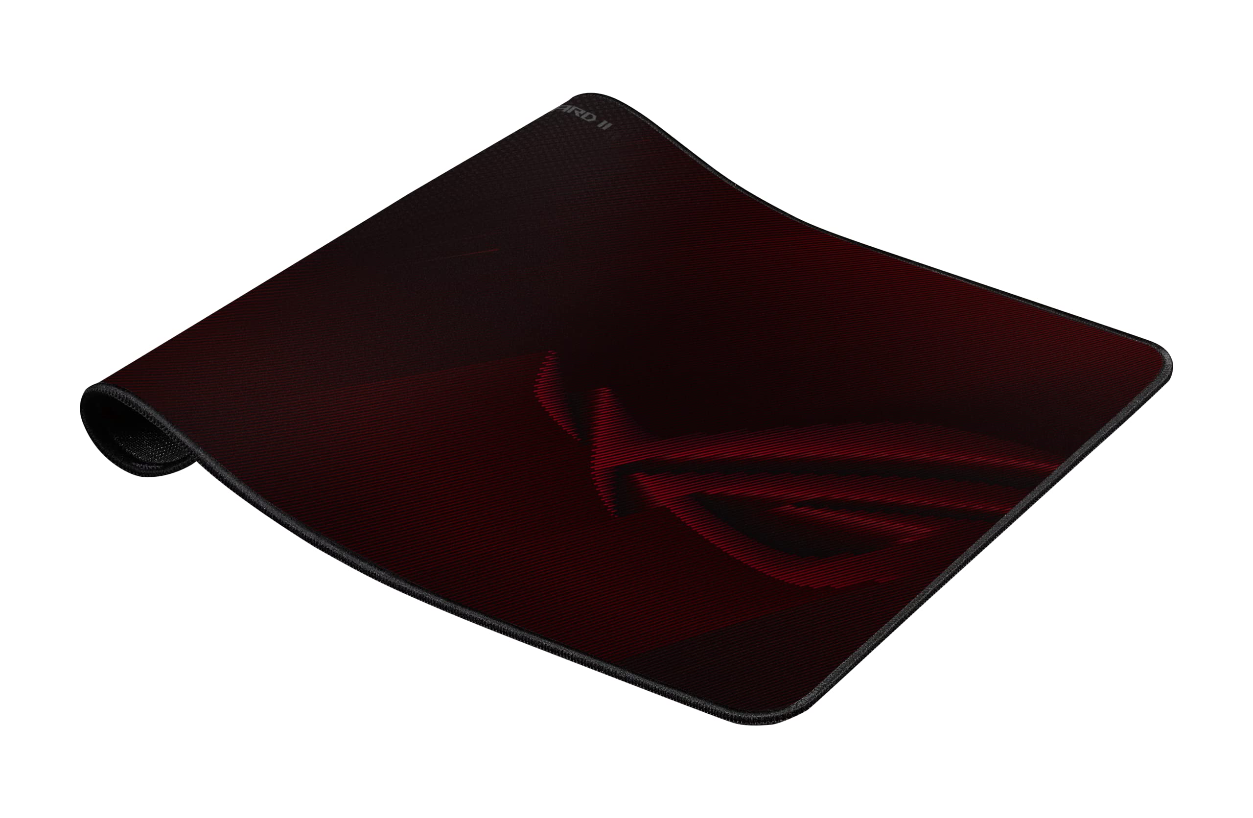 ASUS ROG Scabbard II Gaming Mouse Pad – 14.2” x 10.2” (Medium Size), Smooth Glide Surface, Water/Oil/Dust-Resistant, Anti-Fray Edges, Non-Slip Base - Black