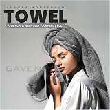 GC GAVENO CAVAILIA Towels 10 Piece Egyptian Cotton Bale Set 4x Face 4x Hand 2x view 7