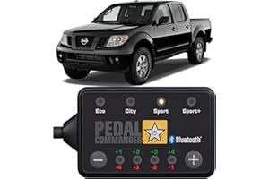 PEDAL COMMANDER for Nissan Frontier 2004-2015 Throttle Response Controller - Fits 2nd Gen, LE, S, SE, SE Crew Cab, SE King Cab, SL, SV, SV-14, XE King Cab, 2.5L, 3.0L, 4.0L, Frontier Accessories
