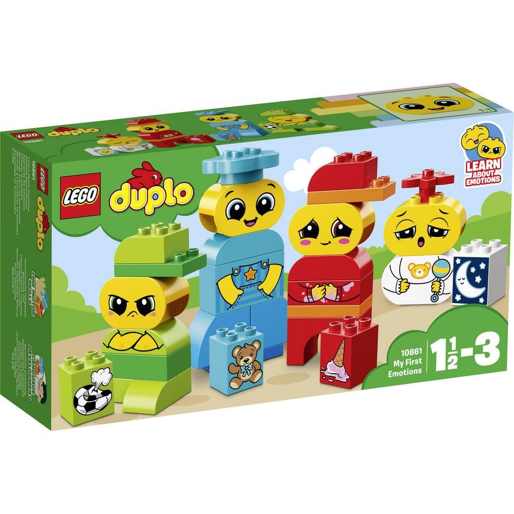 LEGO UK 10861 "My First Emotions" Building Block