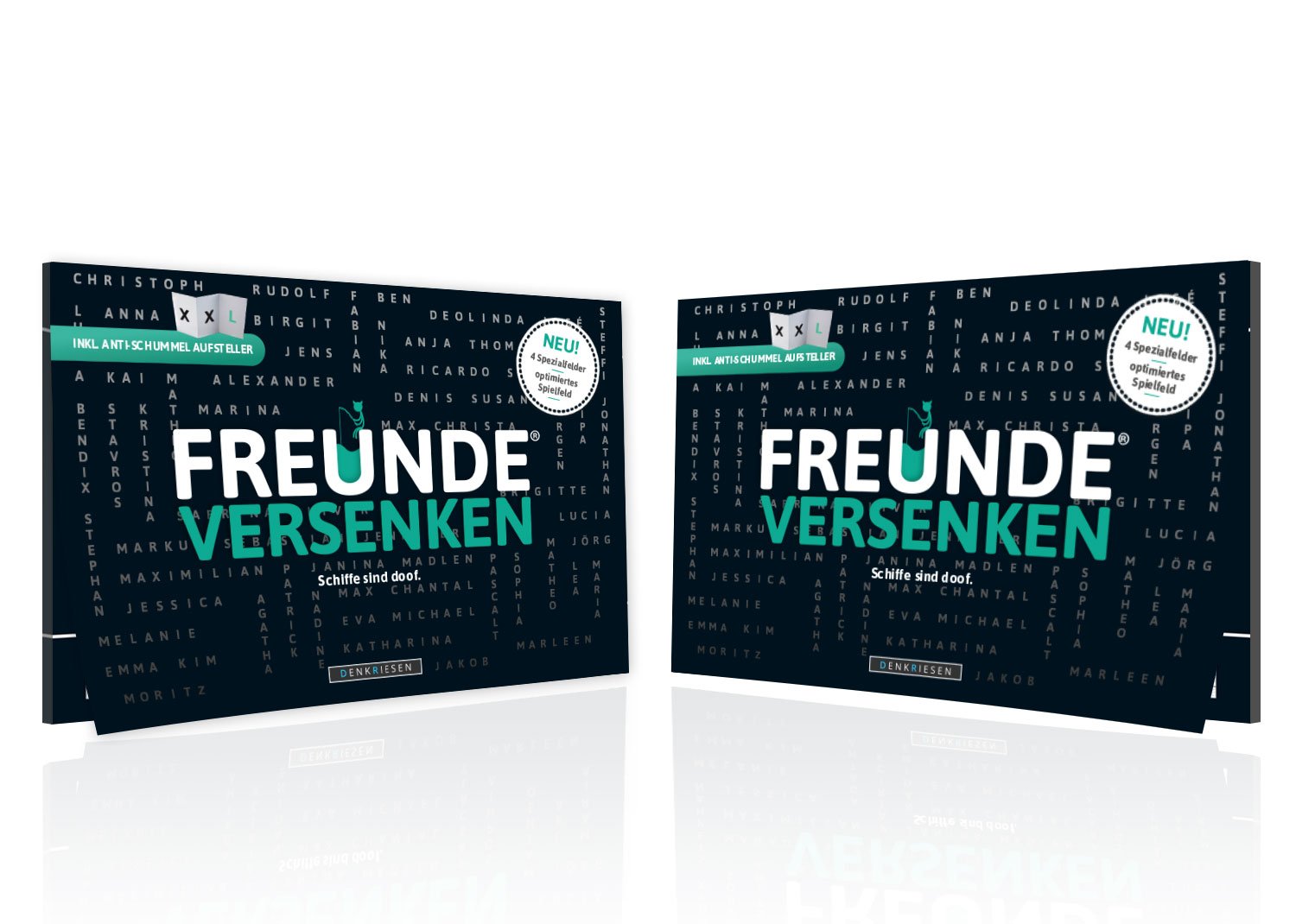 Denkriesen Freunde Versenken Schiffe Sind Doof Im