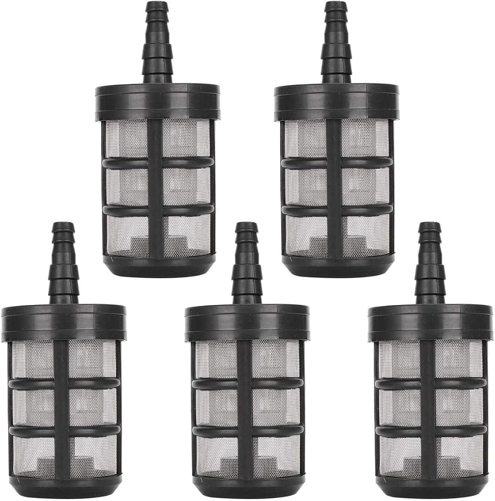 DBAILY 5pcs Suction Hose Filter Water Pump Strainer Inlet Filter for Pressure