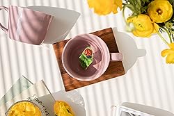 DIHOclub Ceramic Ladybug Cup Hidden 3D Animal