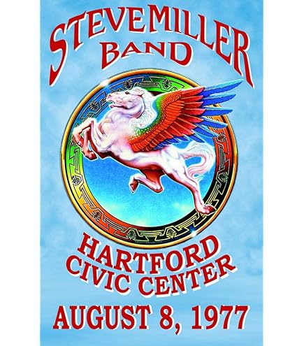 Amazon.com: Steve Miller Band 1977 Cleveland Concert Poster