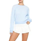 Forever 21 Womens Striped Ribbed Knit Sweater