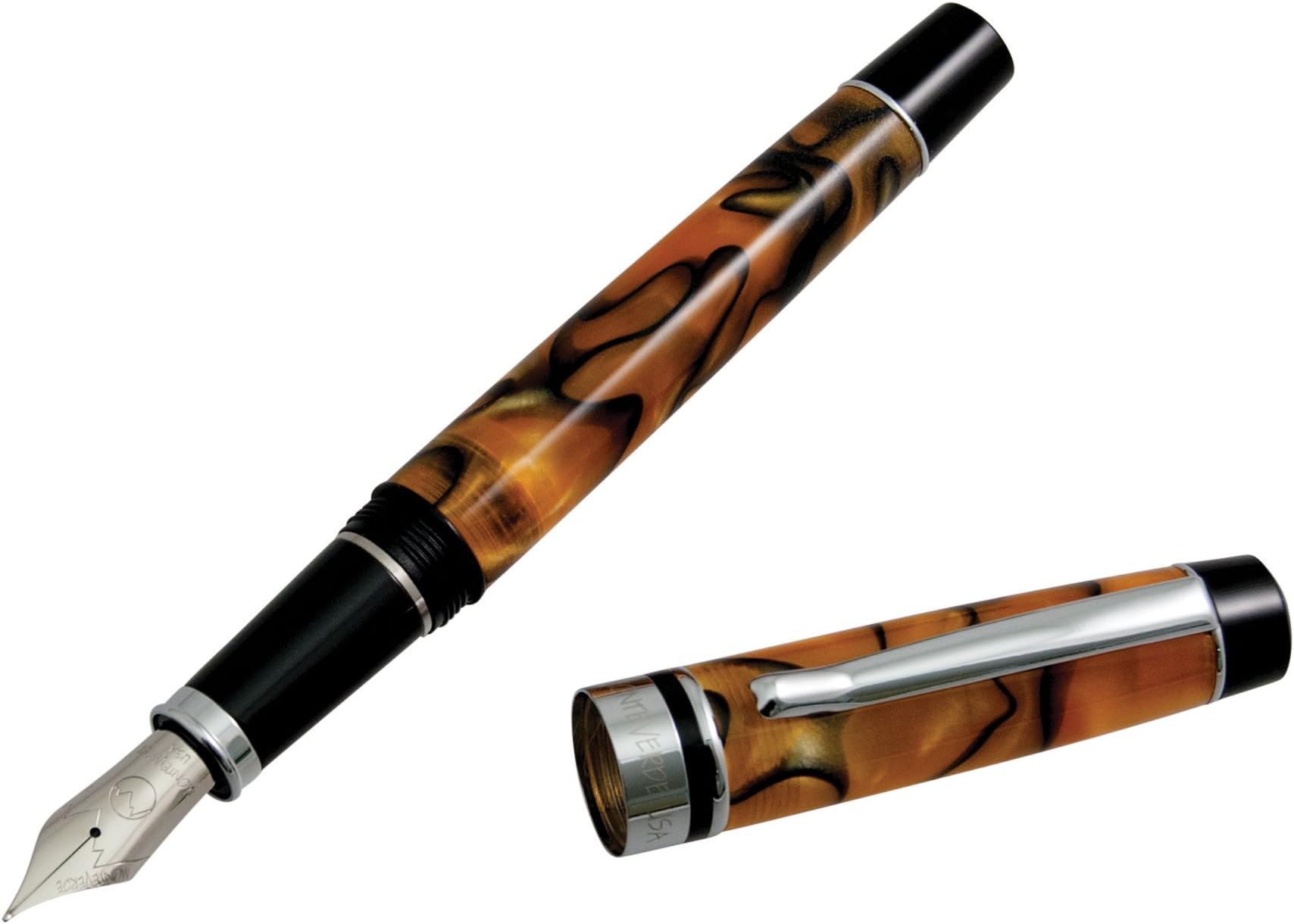 Monteverde Prima Fountain Pen - Tiger Eye