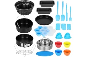 Esjay Accessories Compatible with Instant Pot 6, 8Qt, Compatible with Ninja Foodi 6.5, 8Qt