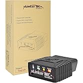 Vgate vLinker MC+(BT3.0/BLE4.0) OBD2 Scanner Bluetooth Car Code Reader for Android & iOS & Window, Black