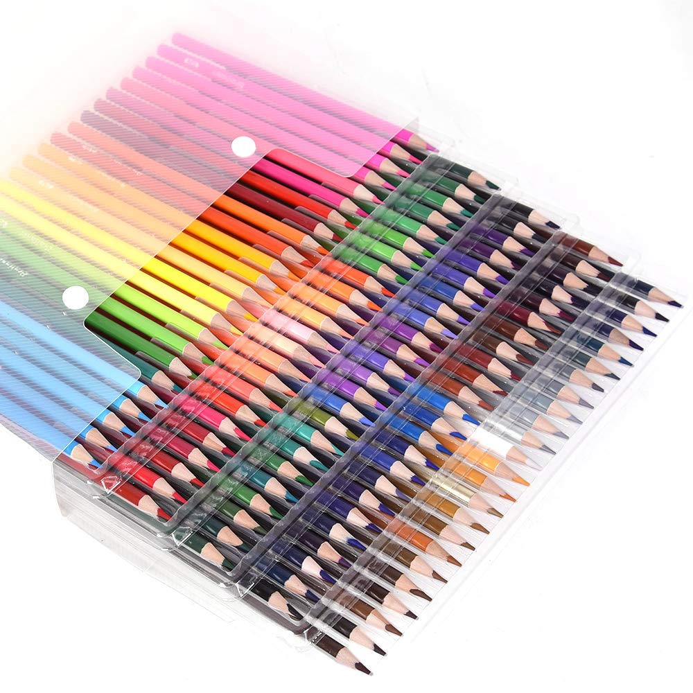 Download 120 Colored Pencils - Premium Soft Core 120 Unique Colors No Duplicates Color Pencil Set for ...