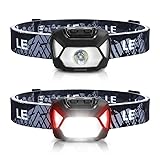 Lepro HeadLamp, 2 Pack Super Bright LED Head lamp
