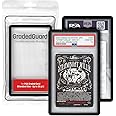 GradedGuard Graded Card Guard Case for Standard PSA Slab Case | Multiple Colors | Soft Touch Matte Finish | Stackable | Made to Fit PSA | Solid TPU and PC Design. (Black)
