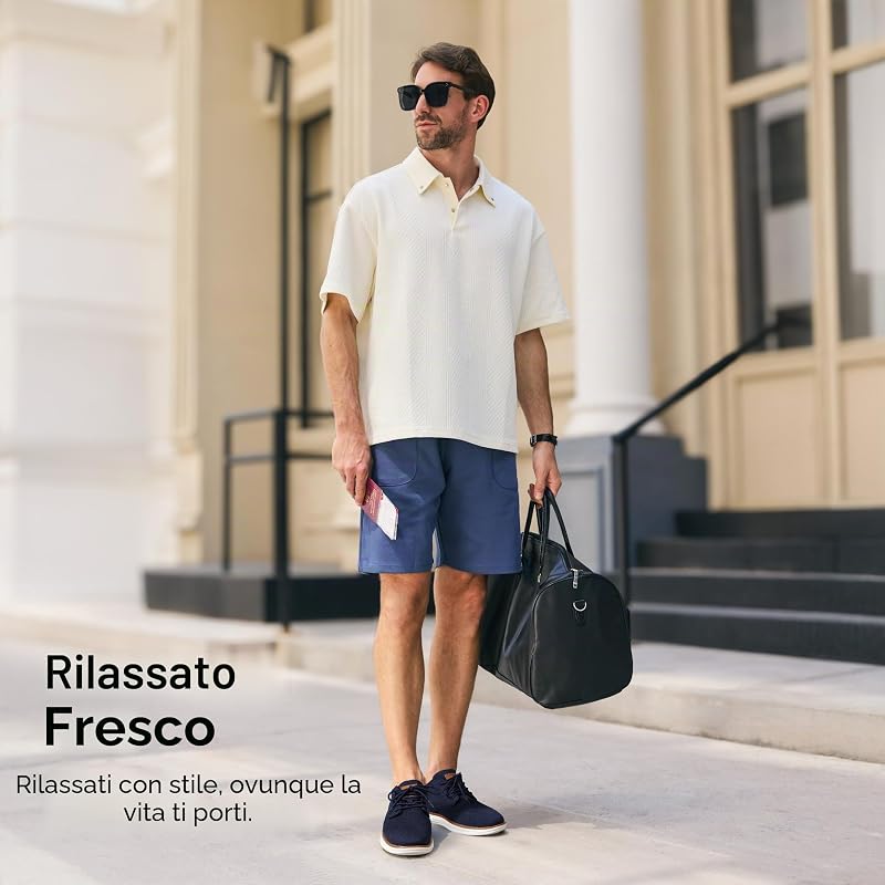 Scarpe Oxford Uomo in Maglia Elasticizzata,Marina Militare,43.5