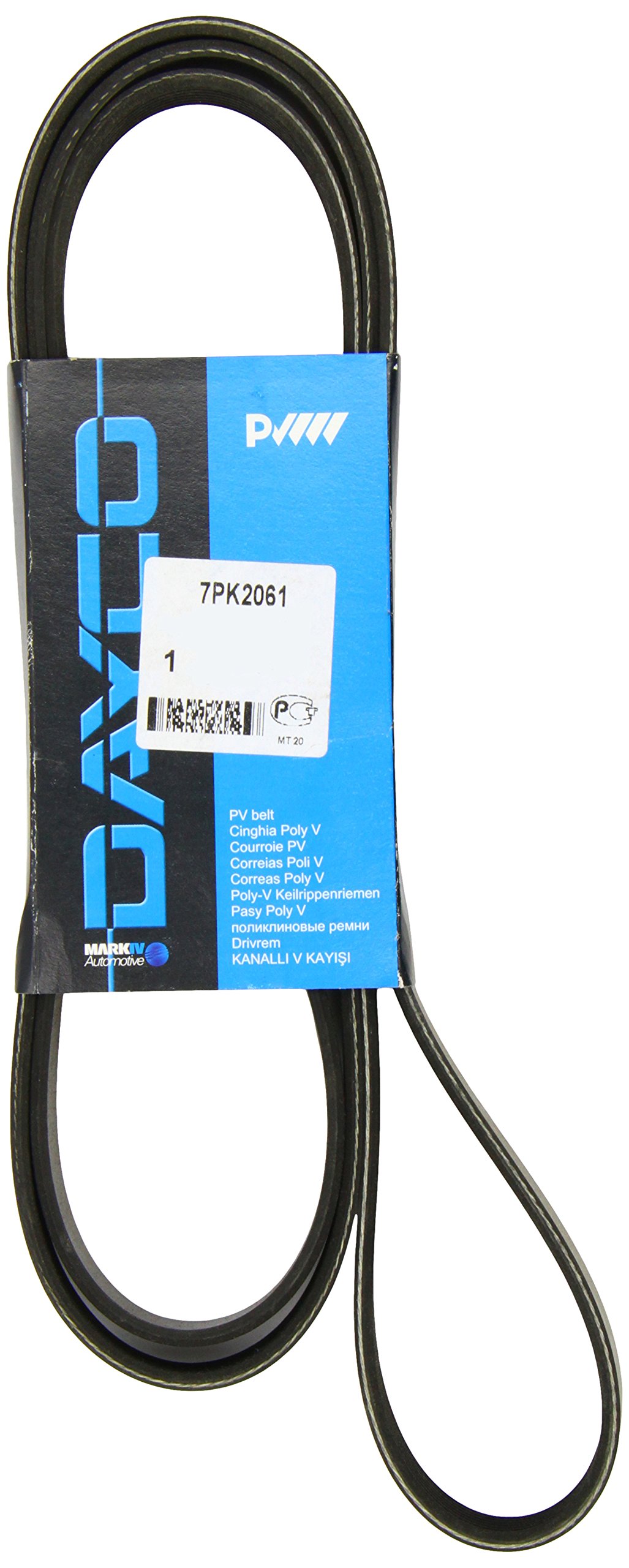 Dayco 7PK2061 Poly Rib Belt