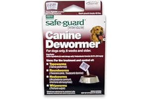 SAFE-GUARD Guard Canine Dewormer for Large Dogs, 4-Gram (Pack of 2)