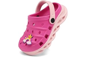 Nedaan Toddler Kids Clogs Slip on Slide Sandals Slippers for Beach Pool Garden