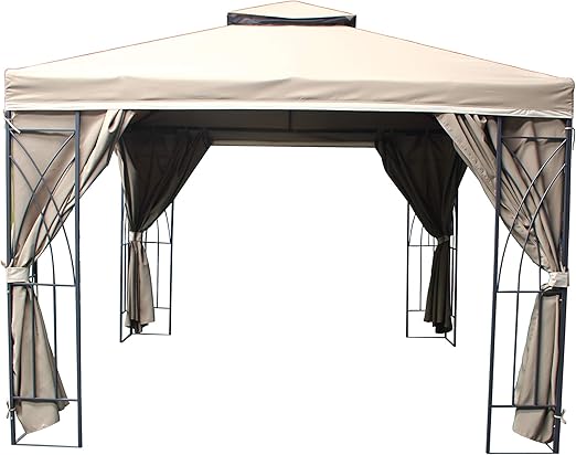 Masters Outdoor Leisure Ltd Gazebo Buckingham 3m X 3m Dark Cream