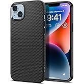 Spigen Liquid Air Designed for iPhone 14 Case (2022) [Military-Grade Protection] - Matte Black