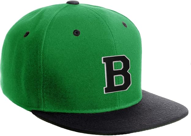 Green snapback hat Clearance