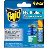 Raid Fly Ribbon Bug &amp; Insect Catcher (4 Pack)