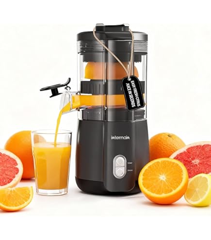 Amazon.com: Keerain Electric Orange Juicer, Hand-Free Citrus