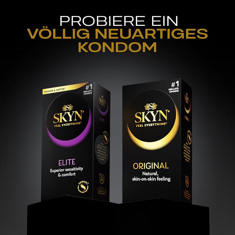 Elite Kondome (22 Stück) latexfrei, ultradünn und weich