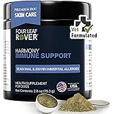 Harmony - Skin & Coat Supplement with Quercetin for Dogs - Balanced Histamine Support for Seasonal and Environmental Allergies - Veterinarian Formulated