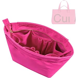 Divitize Premium Purse Organizer compatible with Curves Tote Bag Organizer — Waterproof Nylon, Extra Space and Support, Custo