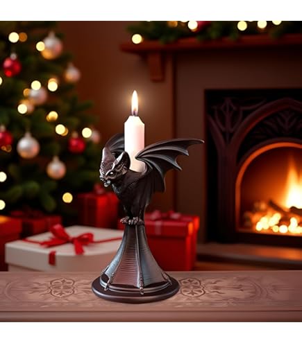 Amazon.com: Alchemy Gothic Raven's Ward Tea Light Candle Holder