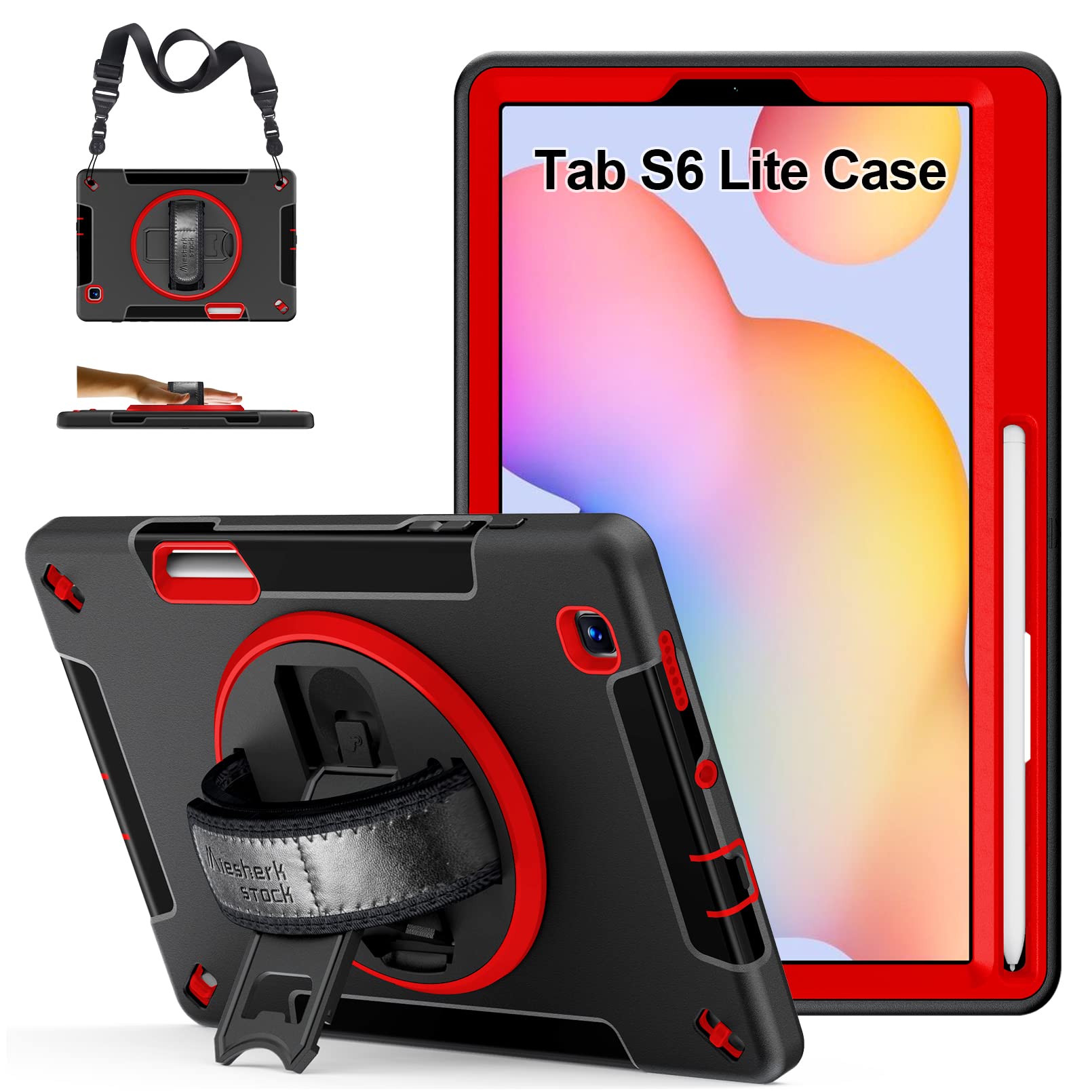 Galaxy Tab S6 Lite Case: Military Grade TPU